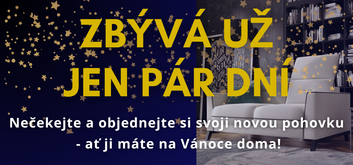 Pohovky do Vánoc